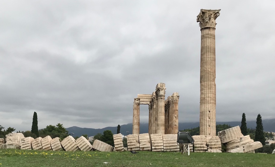 stone column collapsed